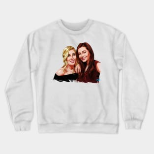 Maddie & Tae - An illustration by Paul Cemmick Crewneck Sweatshirt